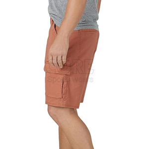 Personalizar al por mayor Casual Summer Wear Transpirable Liso Color sólido Pantalones cortos para los hombres Cargo Style Shorts - Product Image 3