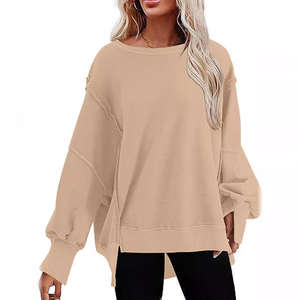 เสื้อฮู้ดผู้หญิงผ้าฝ้ายพรีเมียม ระบายอากาศได้ดี นุ่ม ทนทาน เหมาะสำหรับฤดูหนาว มีลายพิมพ์ คอกลม - Product Image 5