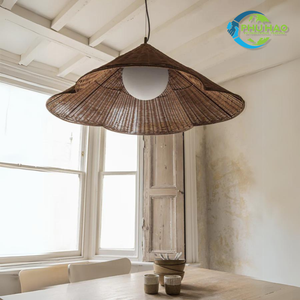 Armonía entre el medio ambiente y el arte: candelabros de farol de bambú de ratán tejido decoración del hogar restaurante Resort jardín personalización - Product Image 3