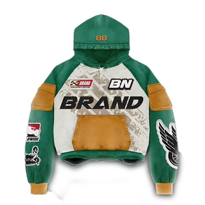 Nouveauté, survêtement décontracté à logo de marque personnalisé, sweat-shirt à capuche uni avec pantalon de survêtement évasé, collection d'hiver de haute qualité - Product Image 3