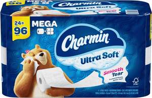 Charmins Ultra Soft Eco-friendly Kitchen Cleaning Paper Towels <b>Roll</b> Standard 3ply Disposable Strong Dot Recycled Pulp Sample - Product Image 4