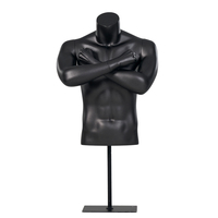 Mannequin de torse masculin musclé 1/2 corps