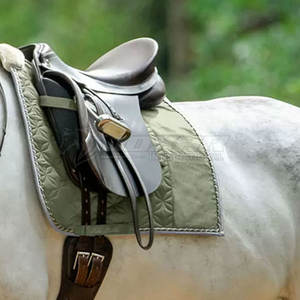 Tapis de selle de cheval de haute qualité OEM Factory Supply Confortable Durable Matelassé Design - Product Image 2