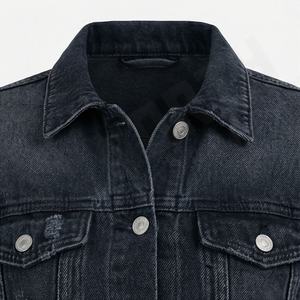 Veste en jean pour femmes, légère, confortable, élégante, décontractée, streetwear, vêtements de mode, personnalisable - Product Image 4
