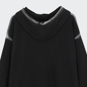 เสื้อมีฮู้ดผ้าฝ้ายผสมสีพื้นแบบกำหนดเองสำหรับผู้ชายเสื้อมีฮู้ดโอเวอร์ไซส์แบบ2023 - Product Image 4