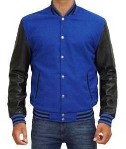 Vestes universitaires respirantes pour hommes patchs de broderie personnalisés en laine travail en gros vestes universitaires de baseball - Product Image 6