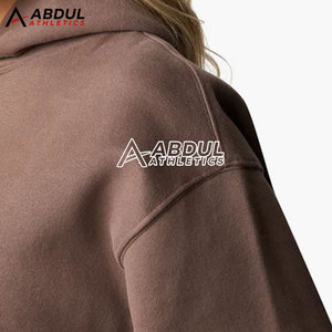 Sweats à capuche respirants pour femmes à séchage rapide Logo personnalisé Sweats à capuche de haute qualité quantité minimale de commande bas Sweats à capuche pour femmes - Product Image 6