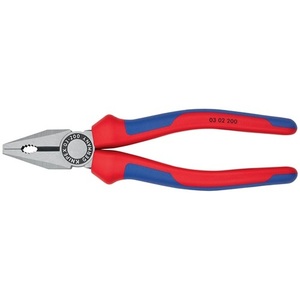 คีมปากแหลมขัดเงา KNIPEX ขนาด 200 มม. พร้อมด้ามจับหลายส่วนประกอบ เครื่องมืออเนกประสงค์ - Product Image 4