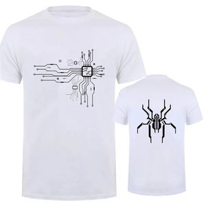 Nueva camiseta para hombre, Camiseta con cuello redondo para hombre, camisetas para hombre, procesador de CPU, diagrama de circuito, estampado, camisetas para hombre, camisetas, ropa - Product Image 3