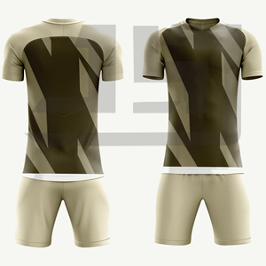 Conjunto Deportivo de Fútbol de Alto Rendimiento, Transpirable, 100% Poliéster, Personalizable, Camiseta y Pantalones Cortos para Entrenamiento y Partidos - Product Image 4