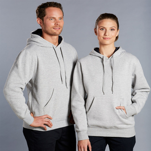 Sweat à capuche de bonne qualité logo personnalisé poids lourd sans ficelle surdimensionné 100% coton graphique 3D bouffant impression sweats à capuche pour hommes - Product Image 6