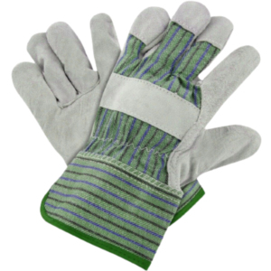 Guantes de trabajo de cuero dividido de piel de vaca de alto rendimiento, guantes de protección personal canadienses para trabajadores de seguridad en la construcción - Product Image 4