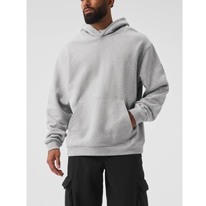 Customized Manufacturers Men's Winter Embroidered Heavyweight Oversized <b>Plus</b> <b>Size</b> Hoodies High Quality Polyester/Cotton BD - Product Image 2