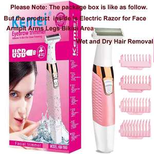 Depiladora Eléctrica Inalámbrica Sin Dolor, Recargable, para Uso en Seco y Húmedo, para Piernas, Axilas y Zona del Bikini, con Cuchilla de Cerámica - Product Image 1