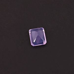 หินลาเวนเดอร์ควอตซ์ธรรมชาติรูปแปดเหลี่ยมตัดอัญมณี6Cts 1ชิ้นสำหรับทำเครื่องประดับ - Product Image 4