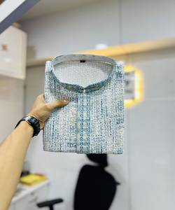 DESIGNER RAYON DIGITAL PRINT <b>KURTA</b> PAYJAMA WEDDING WEAR WHOLESALE PRICE ETHNIC GARMENT - Product Image 3