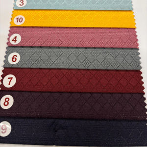 Premium Poly Linen Jacquard Textile 58 Material de ropa de moda ancha a precio asequible - Product Image 3