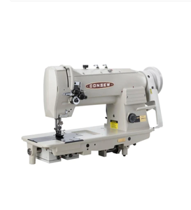 ConseWw 339RB-4 Double-Needle CompounNd <b>Walking</b>-Foot SewingMachine with TablLe and SerRvo MotoOr - Product Image 1