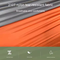 Zomer tent met één slaapkamer en muskietennet voor buiten |   Opvouwbare nylon campinghangmat |   Draagbare anti-muggentent 2000-3000mm
