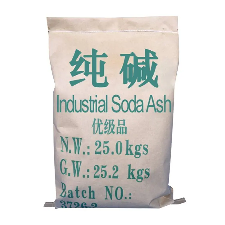 Soda Ash Sodium Carbonate Harga Per Ton Na2CO3 CAS No. 497-19-8 Soda Ash Light/Dense