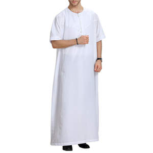 Robe islamique pour hommes, Thobe Thawb tobe daffah, Juba, Jubah, Thobes, vente en gros, Pakistan, coton de haute qualité, motifs Eid 2023 - Product Image 1