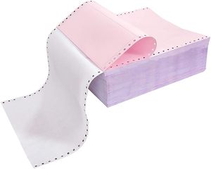 Papier autocopiant sans carbone personnalisé en usine CB CFB CF 889*1194mm en feuilles pour impression continue sur ordinateur, formulaires et factures - Product Image 3