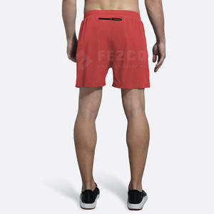 2025 Short de course pour hommes Logo personnalisé Coton à séchage rapide Nouveau design Short décontracté d'entraînement de couleur unie avec fermeture à la taille élastique - Product Image 3