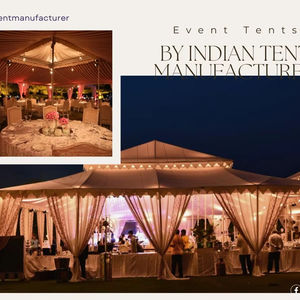 Modern Elegant Indian Romantic Style Outdoor Canvas Decoration White Mughal <b>Tent</b> Design <b>for</b> Weddings & Parties - Product Image 3