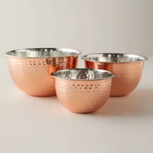 Cuencos de Cobre Puro, Vajilla de Metal Hecha a Mano con Encanto Refinado para Quienes Aprecian la Autenticidad - Product Image 5