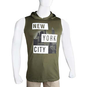Sudadera con Capucha para Hombre - Verde - Product Image 3