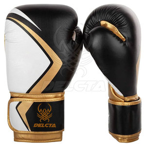 Diseño personalizado Guantes de boxeo ganadores Cuero real Entrenamiento Profesional 100% Guantes de boxeo de cuero genuino - Product Image 1