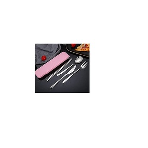 Juego de cubiertos de lujo para uso en el hogar, vajilla de acero inoxidable con acabado de aluminio y Metal, artículos de tamaño personalizado, gran oferta - Product Image 1