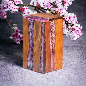 Urna de Resina y Madera Maciza |   Acabado Duradero |   Venta al por Mayor Directa de Fábrica - Product Image 1