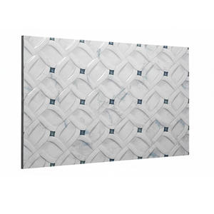 Azulejos de Pared Decorativos de Cerámica Modernos en 3D, Blancos, Negros y Grises, de 300x600, para Baño y Cocina, Azulejos Digitales para Interiores - Product Image 2