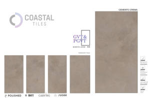 600x1200mm Matte Large Tile Premium Quality Porcelain <b>Matt</b> Tiles Collection Cemento Series with Various Shades - Product Image 4