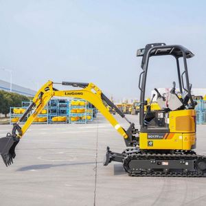Marca líder en China: Excavadora Clg9017f 9017F/9017FZTS de 1t/2t con oruga y caja de excavación para construcción y paisajismo, motor principal - Product Image 3