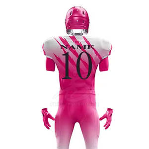 American <b>Football</b> Kit With Custom Color Jersey <b>Tight</b> Fit Pants And Protective Pads American <b>Football</b> Kit - Product Image 3
