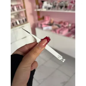 Pinzas de Precisión de Acero Inoxidable para Extensiones de Pestañas con Puntas de Fibra Puntiagudas para Uso Profesional - Product Image 3