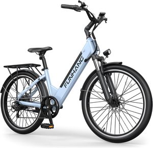 Bicicleta Eléctrica de Alta Calidad para Adultos, 1000W de Potencia Máxima, 50 Millas de Autonomía, 20 MPH, Bicicleta Eléctrica con Marco Bajo, 26 Pulgadas, Bicicleta Eléctrica Urbana con 48V - Product Image 3