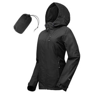 Imperméable écologique imperméable adultes unisexe coupe-vent extérieur compressible veste de pluie support avant moto cavaliers voyage pluie - Product Image 1
