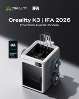 Imprimante 3D Creality K3 multicolore multi-matériaux avec système KliTek à 4 buses pour impression FDM haute vitesse, prototypage TPU