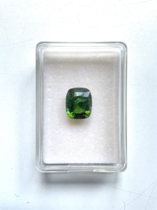 35.07 Carats Top Quality Green Tourmaline Cushion <b>Cut</b> <b>stone</b> Top Quality <b>For</b> Fine Jewelry Making Natural Gemstone - Product Image 4