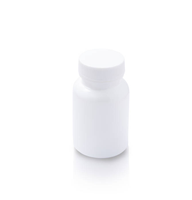 Boîte de rangement vide en plastique blanc, conteneur de pharmacie, boîte pour médicaments, vitamines, compléments alimentaires, boîtes et bacs