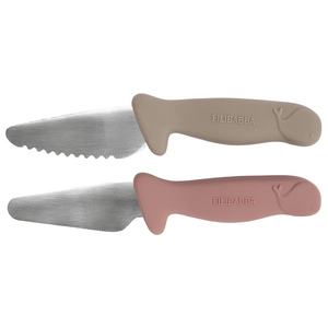 FILIBABBA W-<b>Grey</b>&Rose 2PA Kindermesser Baby & Kids <b>Dining</b> Product - Product Image 2