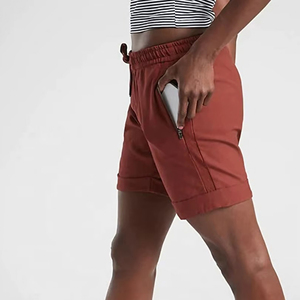 กางเกงขาสั้นผ้าฝ้าย100% ขาสั้นสำหรับสตรีทสวมใส่สบายระบายอากาศได้ดีโลโก้แบบกำหนดเองได้สำหรับ2025 - Product Image 3