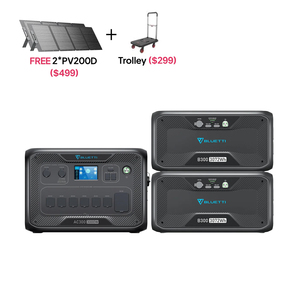 BLUETTTIs AC300 3000W Portable Power Station with B300 3072Wh Battery Pack Outdoor Use Smart Control Limited Stock Available fo - Product Image 1