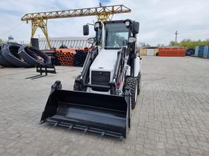 Hidromek รถตัก62SS สำหรับขายรถแบคโฮโหลดเดอร์มีล้อได้รับการอนุมัติพร้อมตัวยึดด้านหน้า - Product Image 5