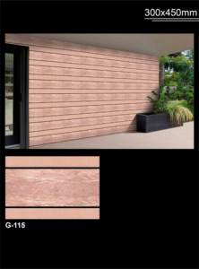 Carrelage en céramique brillant de 300x450mm Carrelage émaillé élégant pour salle de bain Centre commercial Mur compact pour supermarché Salle à manger Style intérieur - Product Image 6