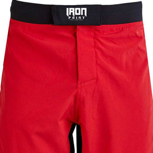 Pantalones cortos de MMA para hombre superventas, ropa de artes marciales de Color sólido con impresión de logotipo personalizado de secado rápido de alta calidad, novedad - Product Image 5