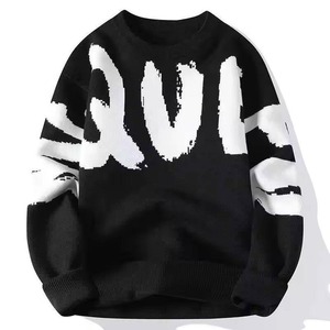 Manufacturer Custom Logo Print Crewneck <b>Sweatshirt</b> <b>Black</b> Cotton Blank Hoodie with ODM Supply Factory Wholesale for Clothing Use - Product Image 2